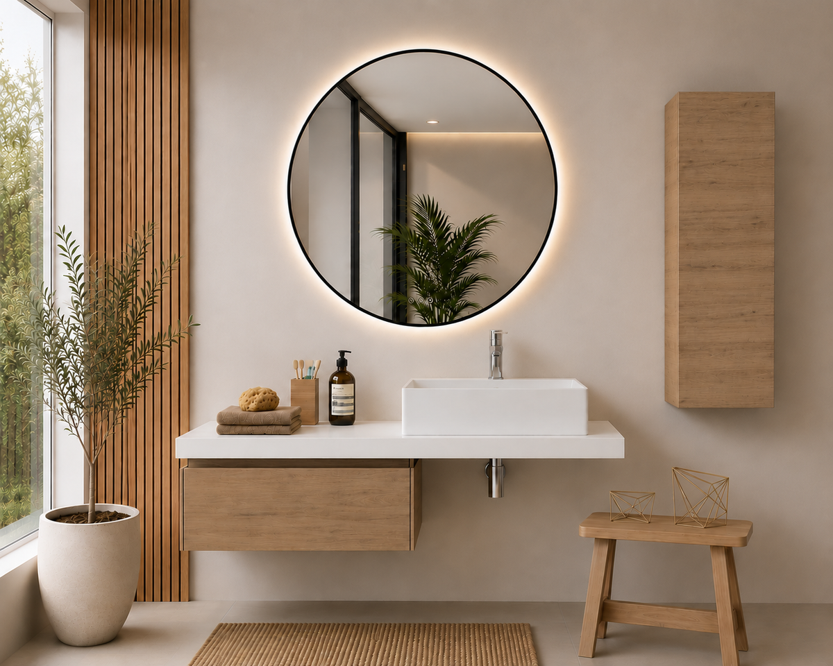 Mueble de baño SICILIA 120 cm con lavabo sobre encimera
